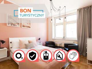 Апартаменты Mona Lisa Apartments - Kazimierz District Краков Улучшенные апартаменты с 2 спальнями и видом на город-7