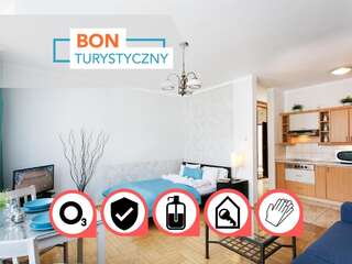 Апартаменты Mona Lisa Apartments - Kazimierz District Краков Просторный номер-студио с видом на город-5